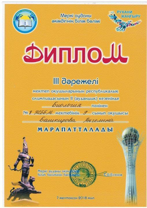 Оқушылар жетістіктері