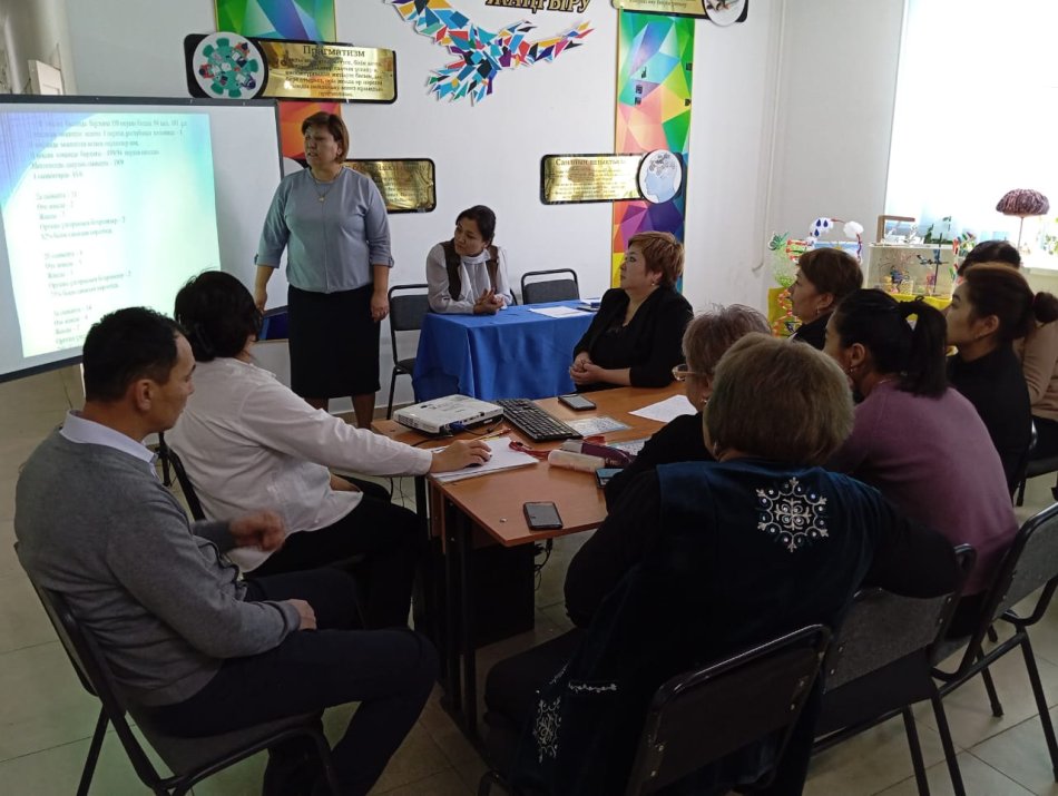 №3  педагогикалық  кеңес өткізілді