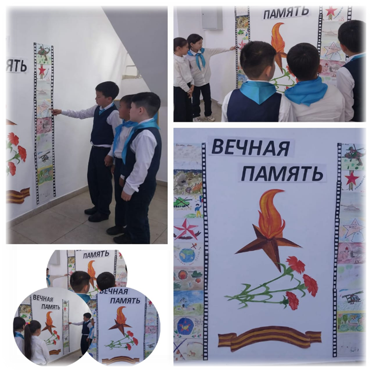 Ұлы Отан соғысындағы Жеңістің 79 жылдығына арналған сурет көрмесі