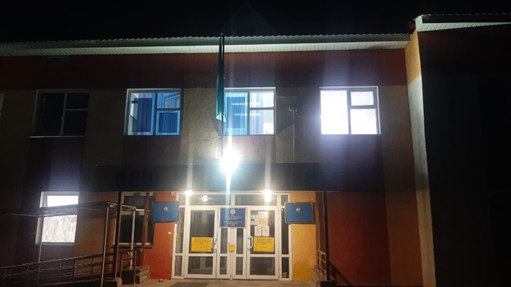 Қазақстан Республикасы рәміздерінің түнгі уақытта жарықтануы