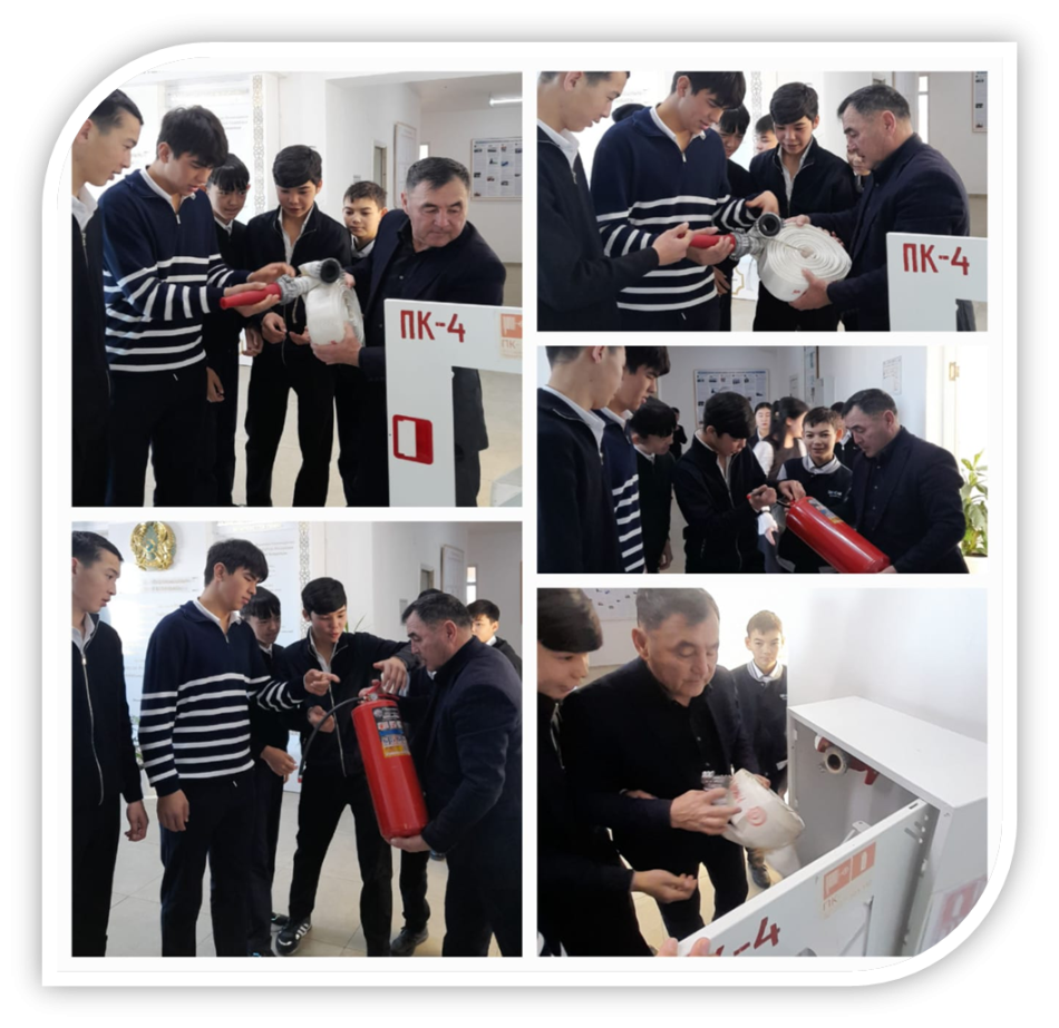 " Жаңа жылдық шыршалар өткізу кездерінде өрт қауіпсіздігін сақтау. Азаматтық қорғаныс құрылымдарының іс – қимылдарын жетілдіру"
